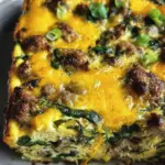 Sausage & Egg Keto Breakfast Casserole 22 Sausage & Egg Keto Breakfast Casserole