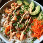 Shrimp Rice Bowls with Spicy Mayo 30 Shrimp Rice Bowls with Spicy Mayo