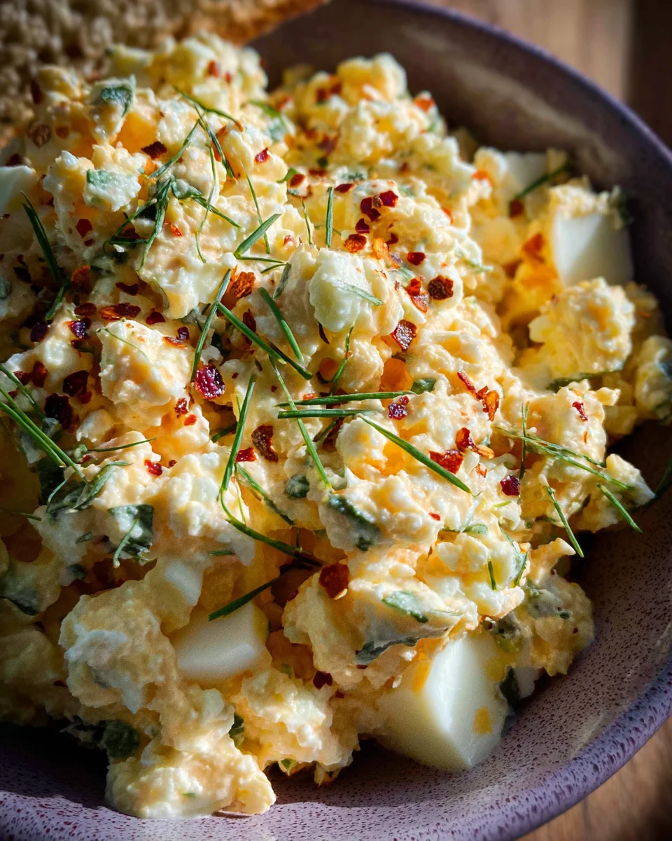 Simple Cottage Cheese Egg Salad