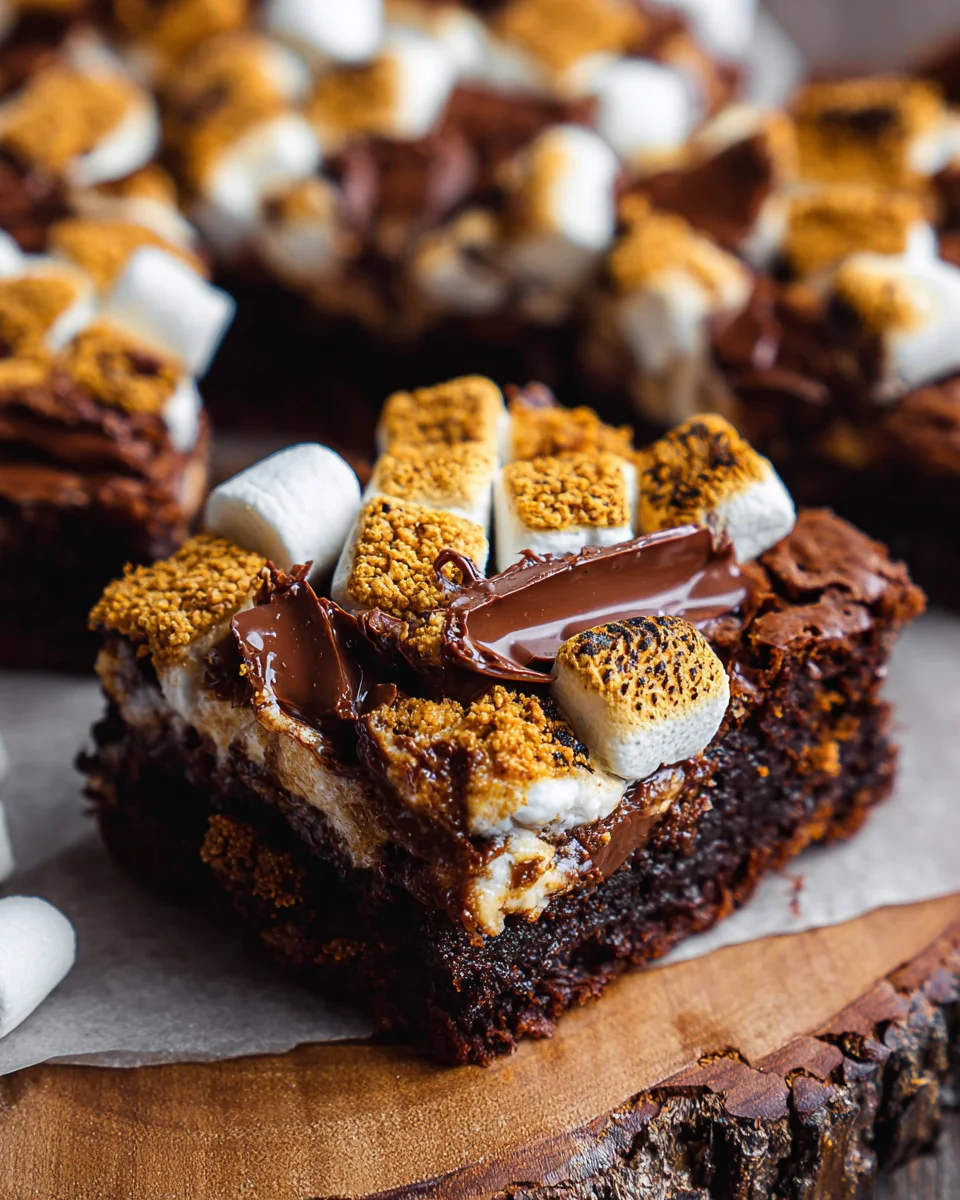 S'mores Brownies