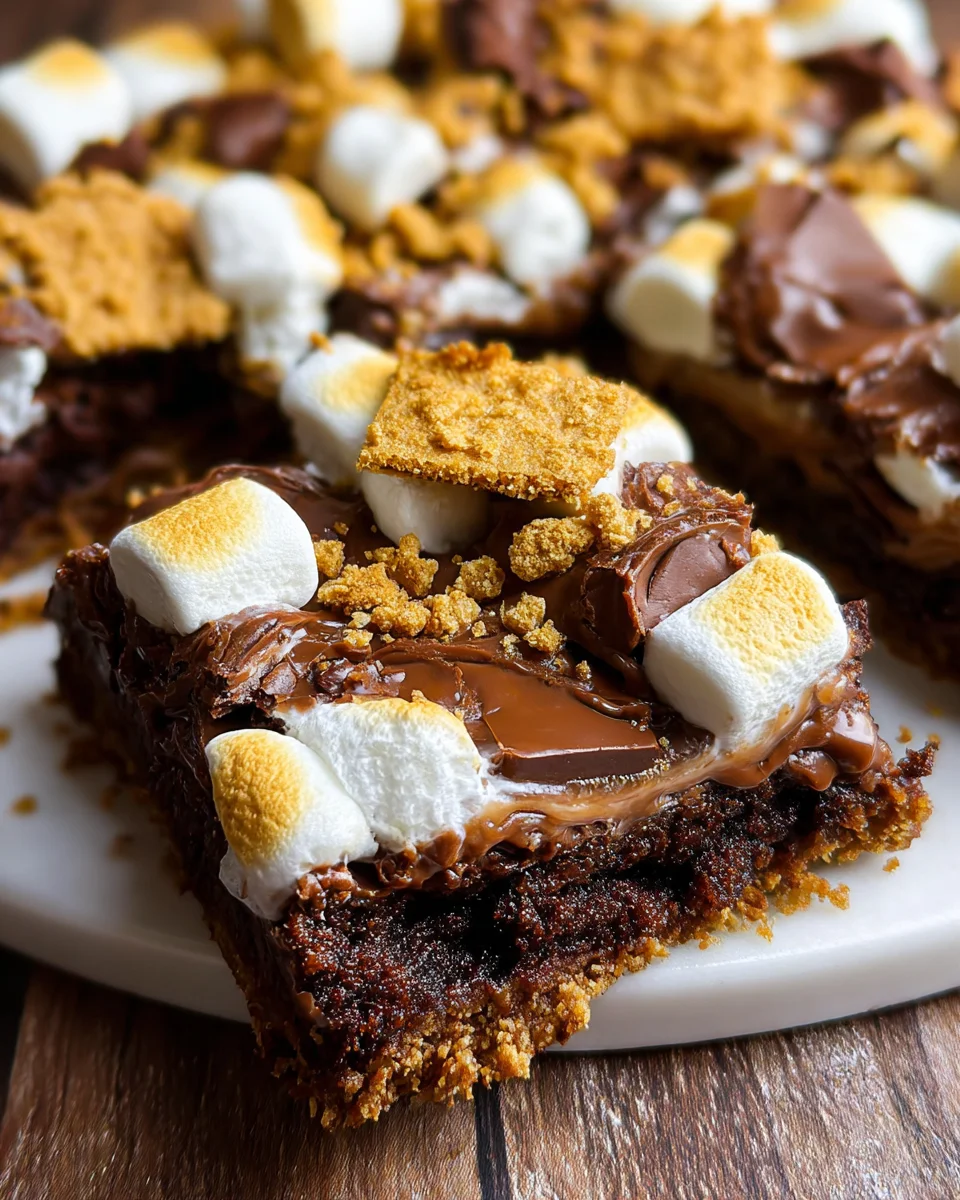 S'mores Brownies 17 Smores Brownies 3