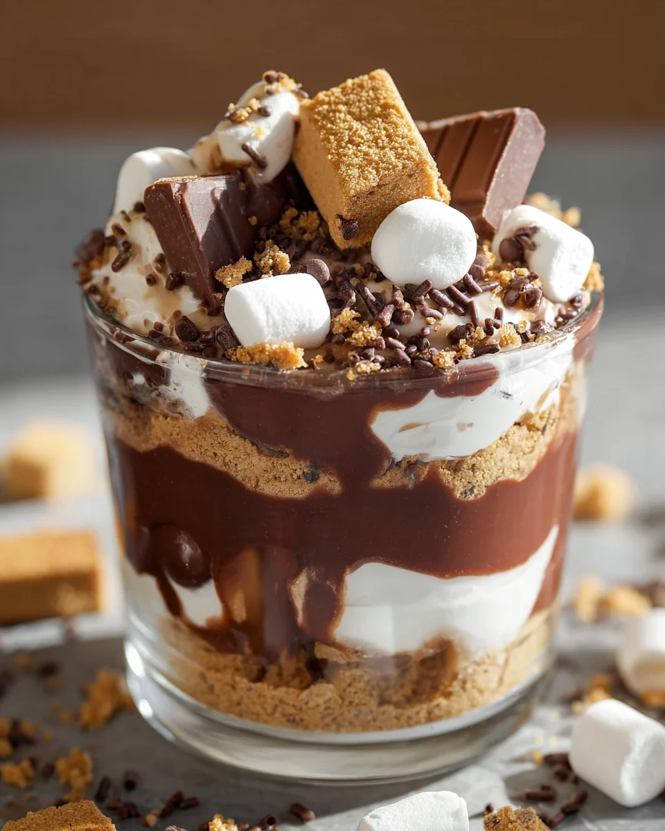Smores Pudding Cups
