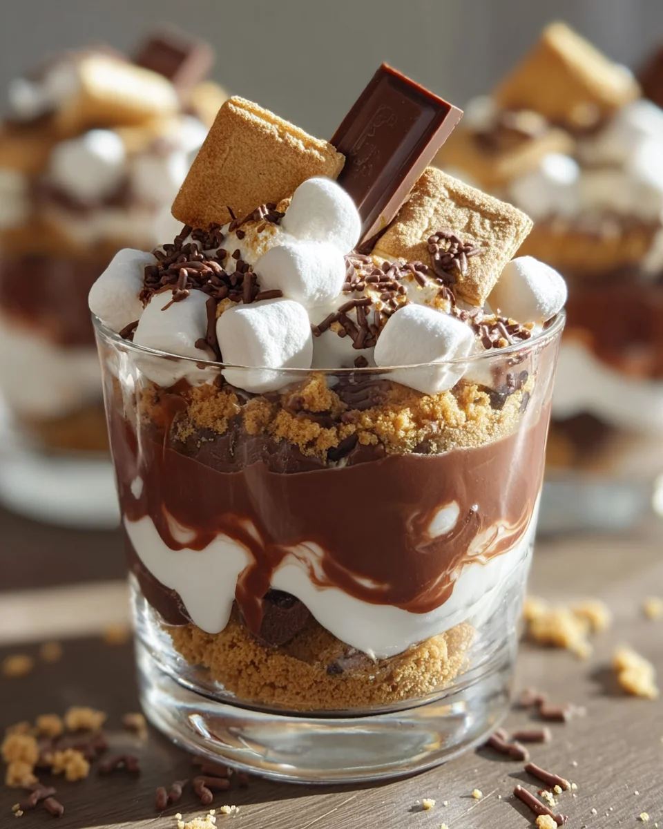 Smores Pudding Cups 22 Smores