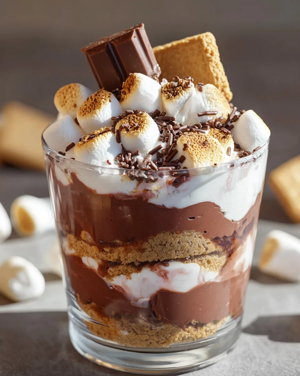 Smores Pudding Cups 23 Smores