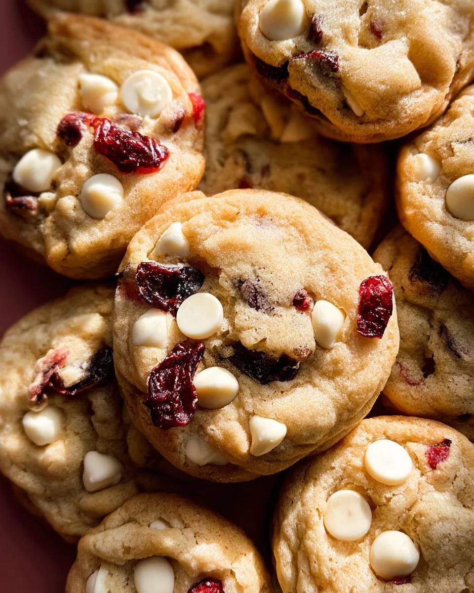 Soft-Baked White Chocolate Cranberry Cookies 24 Soft-Baked