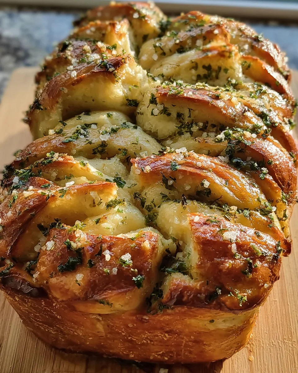 Sourdough Discard Garlic Pull Apart Bread 24 Sourdough