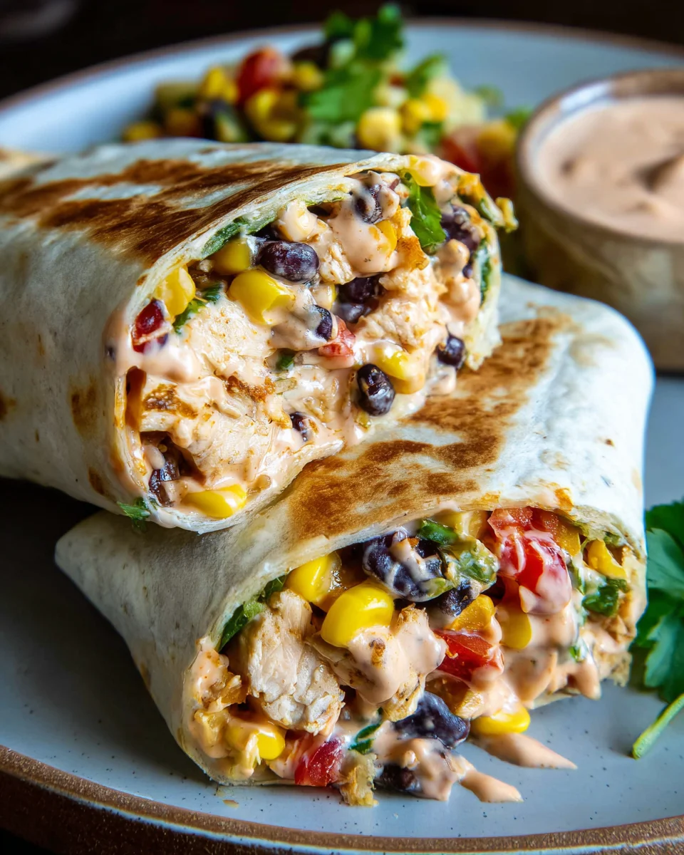 Southwest Chicken Wrap