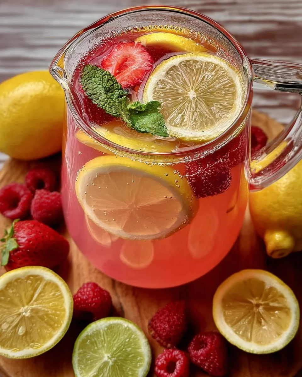 Sparkling Lemonade Punch Recipe