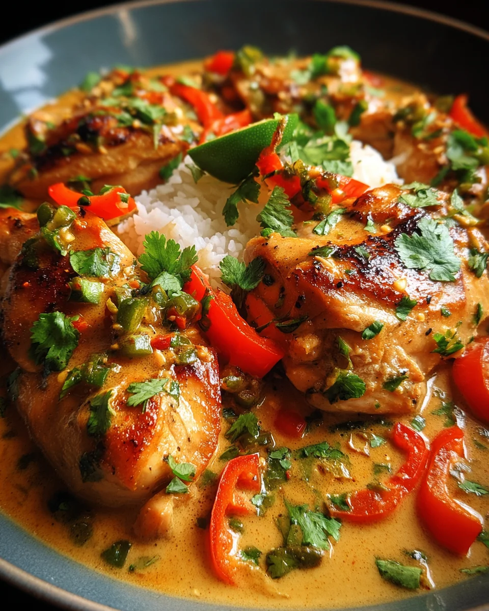 Spicy Brazilian Coconut Chicken Recipe