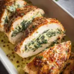 Spinach Stuffed Chicken Fillets