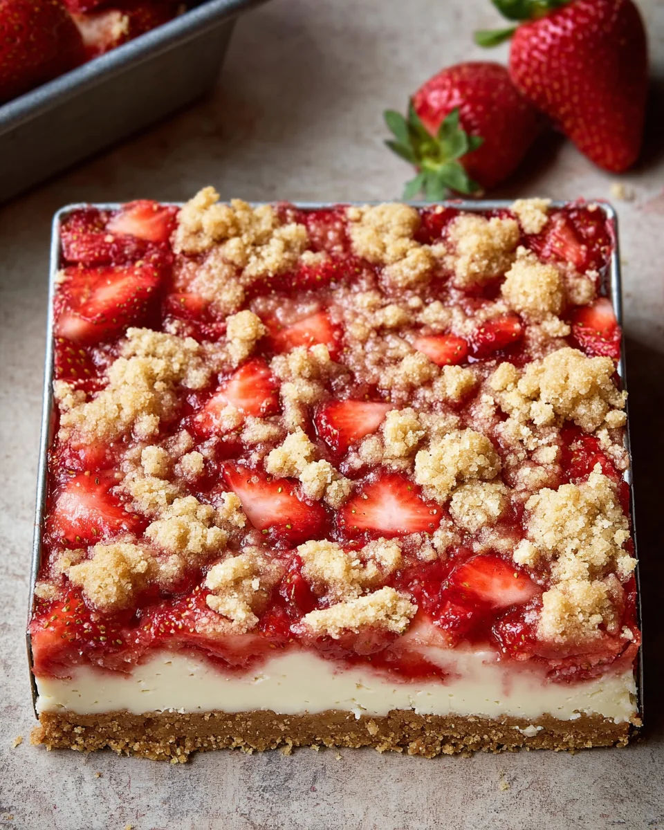 Strawberry Cheesecake Bars