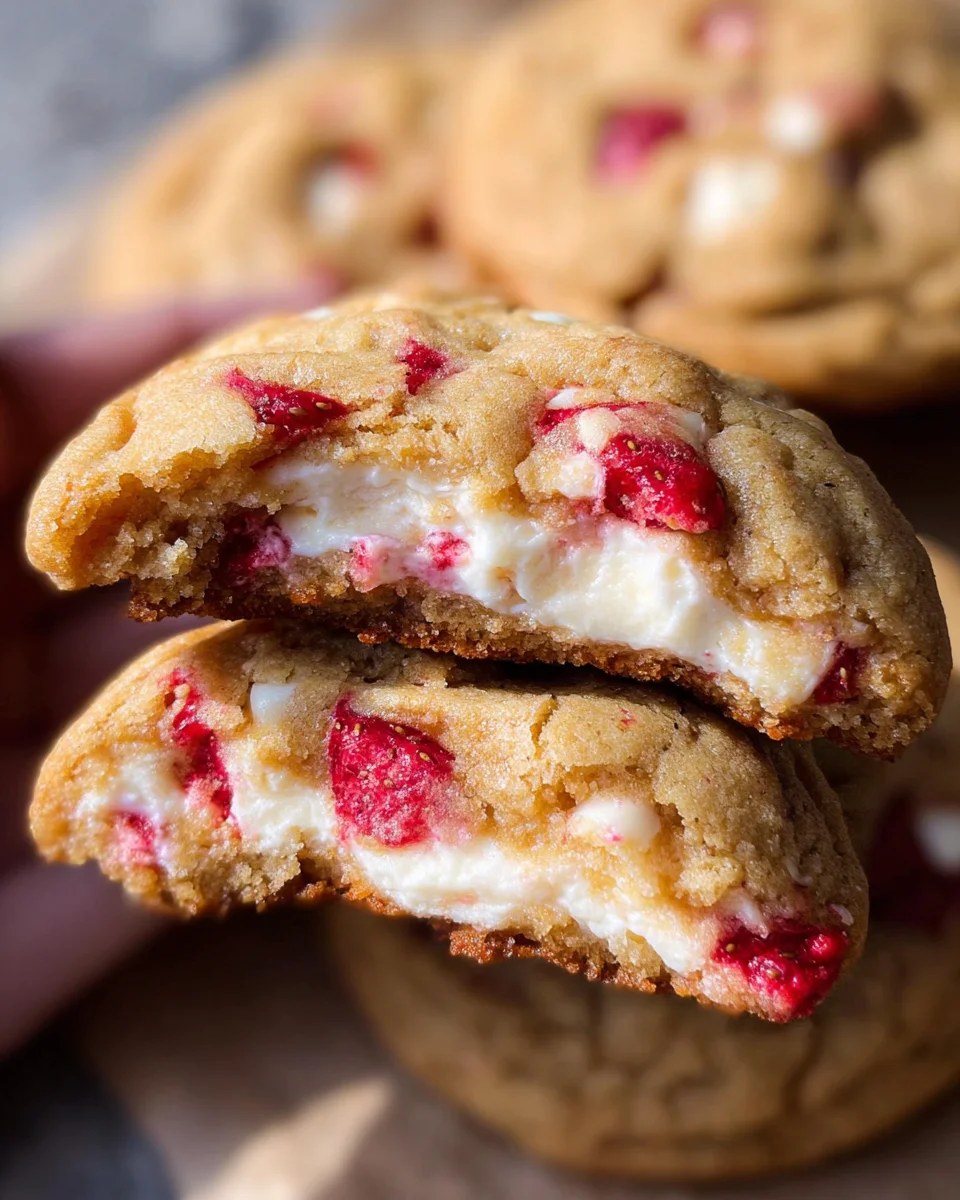 Strawberry Cheesecake Cookies 26 Strawberry