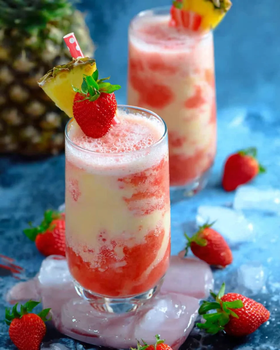Strawberry Colada Splash