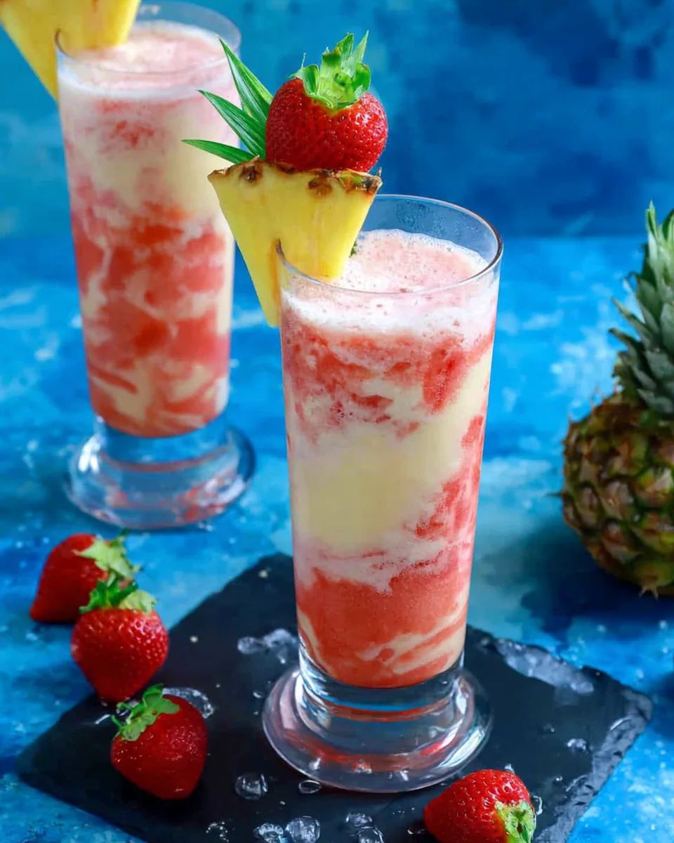 Strawberry Colada Splash 16 Strawberry