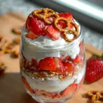 Strawberry Pretzel Salad Parfaits