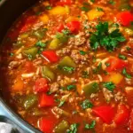 Stuffed Pepper Soup 27 Stuffed Pepper Soup