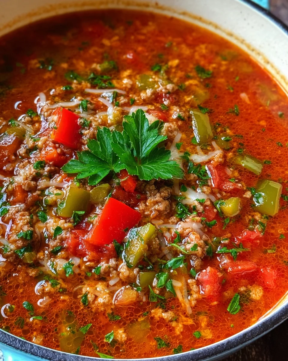 Stuffed Pepper Soup 25 Stuffed