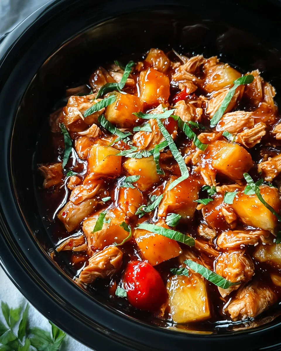 Sweet Hawaiian Crockpot Chicken 22 Sweet