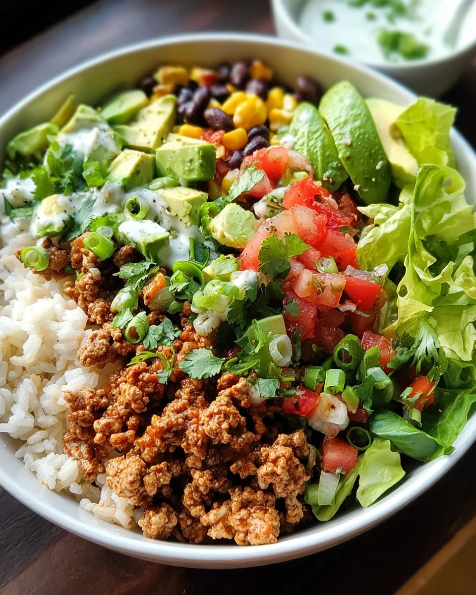 Taco Lunch Bowls
