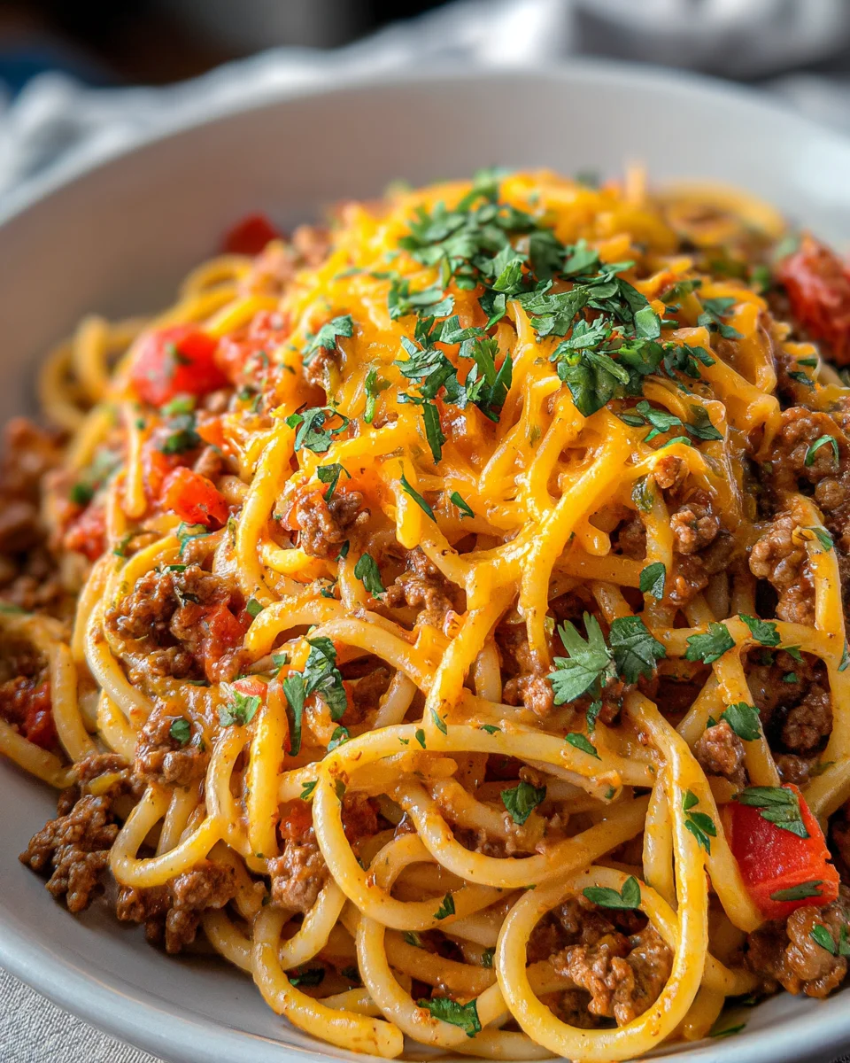 Taco Spaghetti