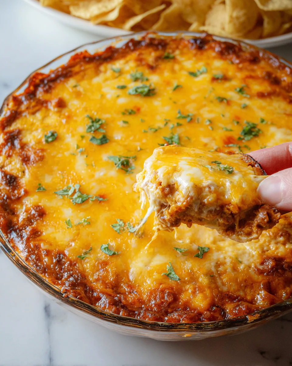 Texas Trash (Warm Bean Dip)