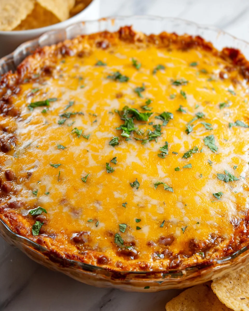 Texas Trash (Warm Bean Dip) 18 Texas