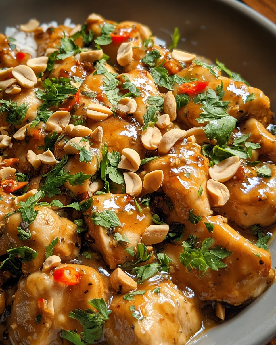 Thai Peanut Chicken