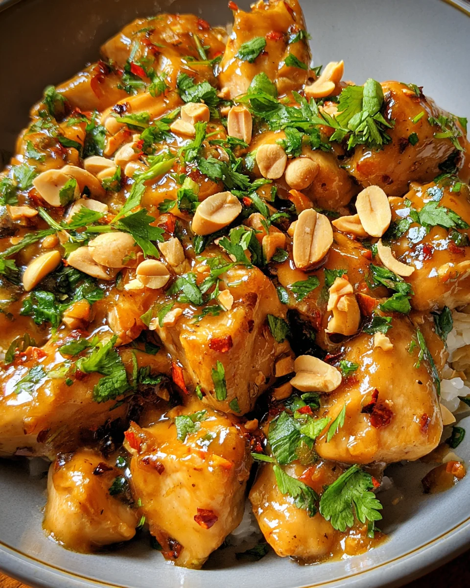 Thai Peanut Chicken 25 Thai