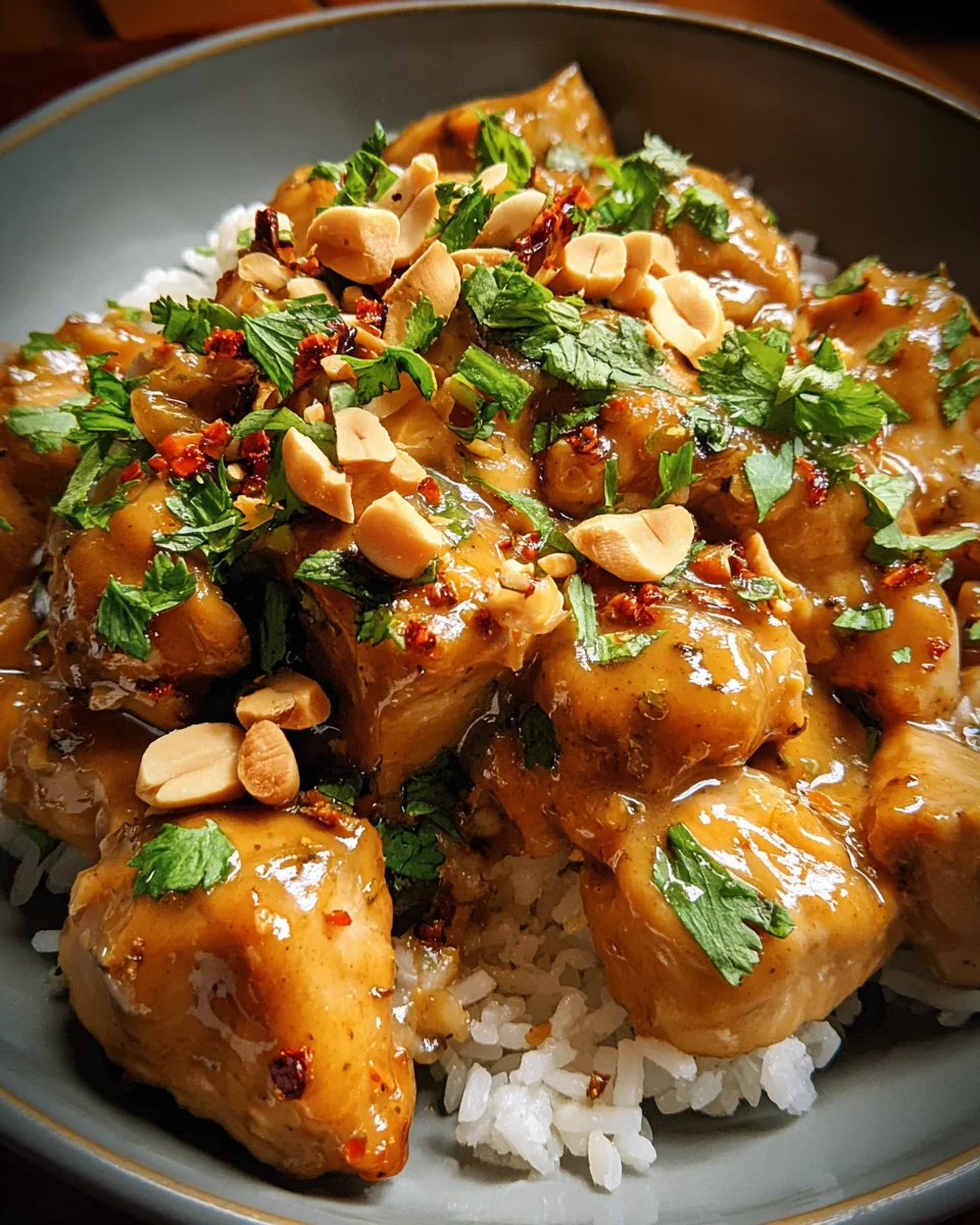 Thai Peanut Chicken 26 Thai