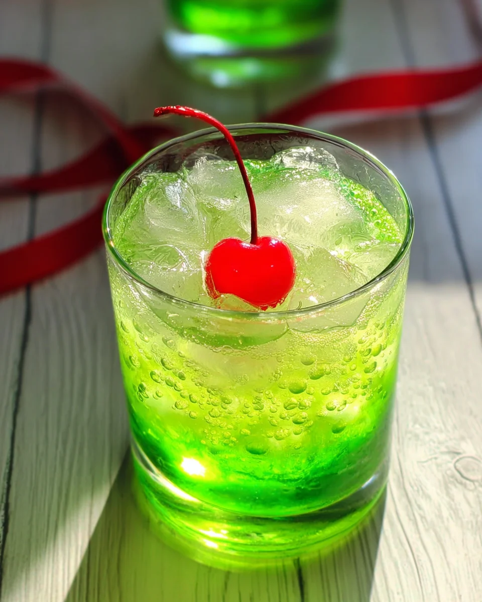 The Grinch Cocktail