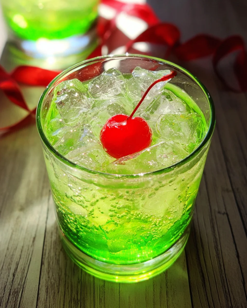 The Grinch Cocktail 13 The