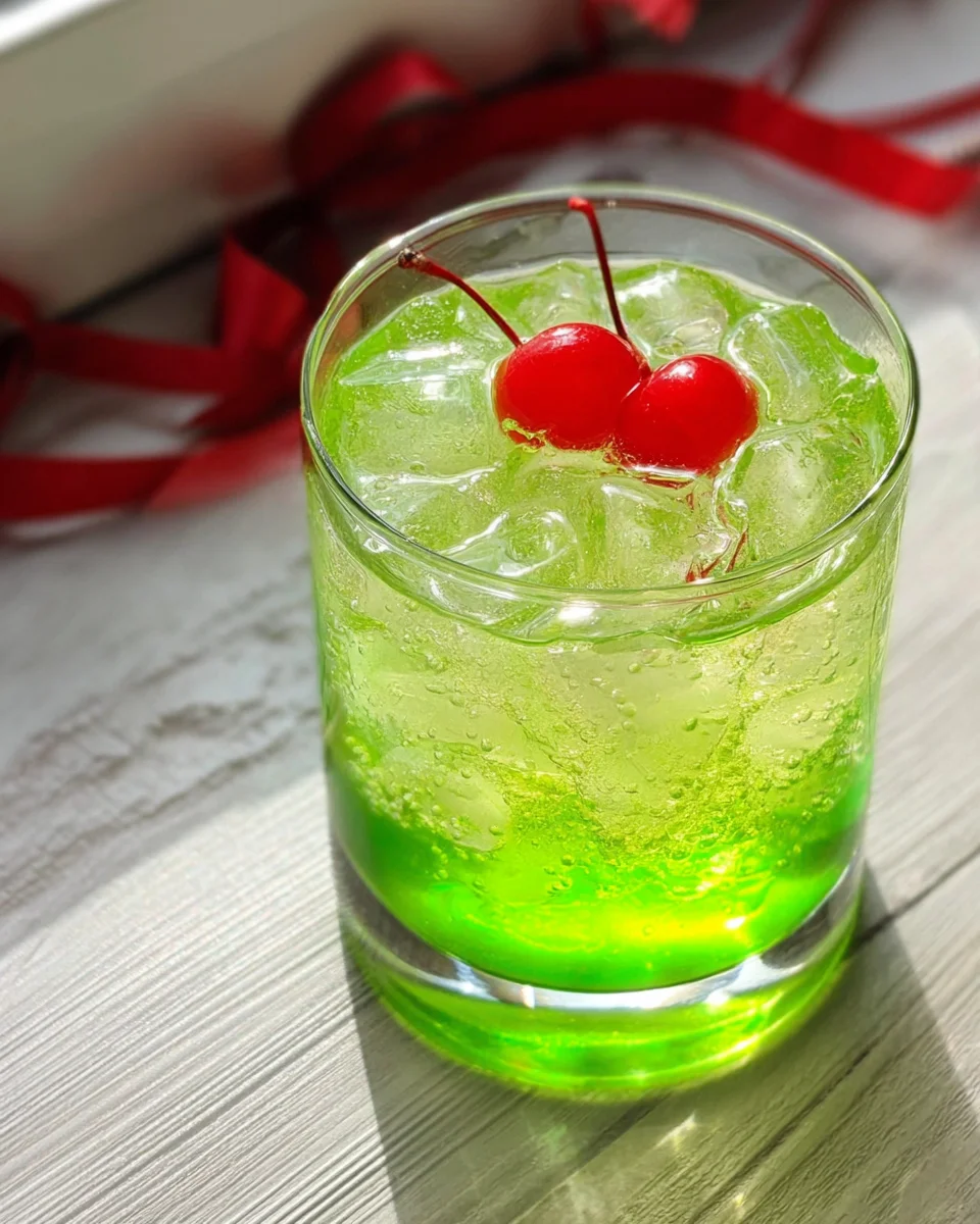 The Grinch Cocktail 14 The