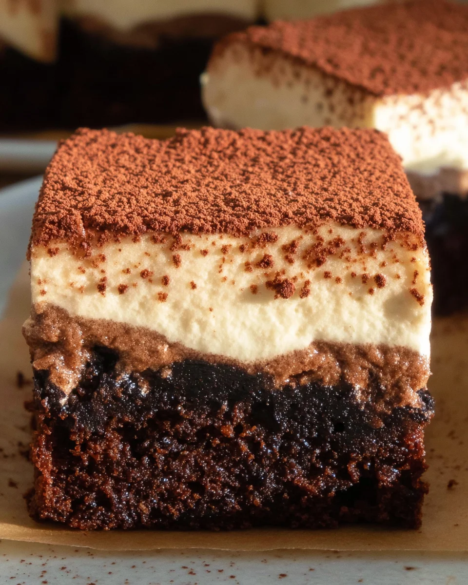 Tiramisu Brownies 23 Tiramisu