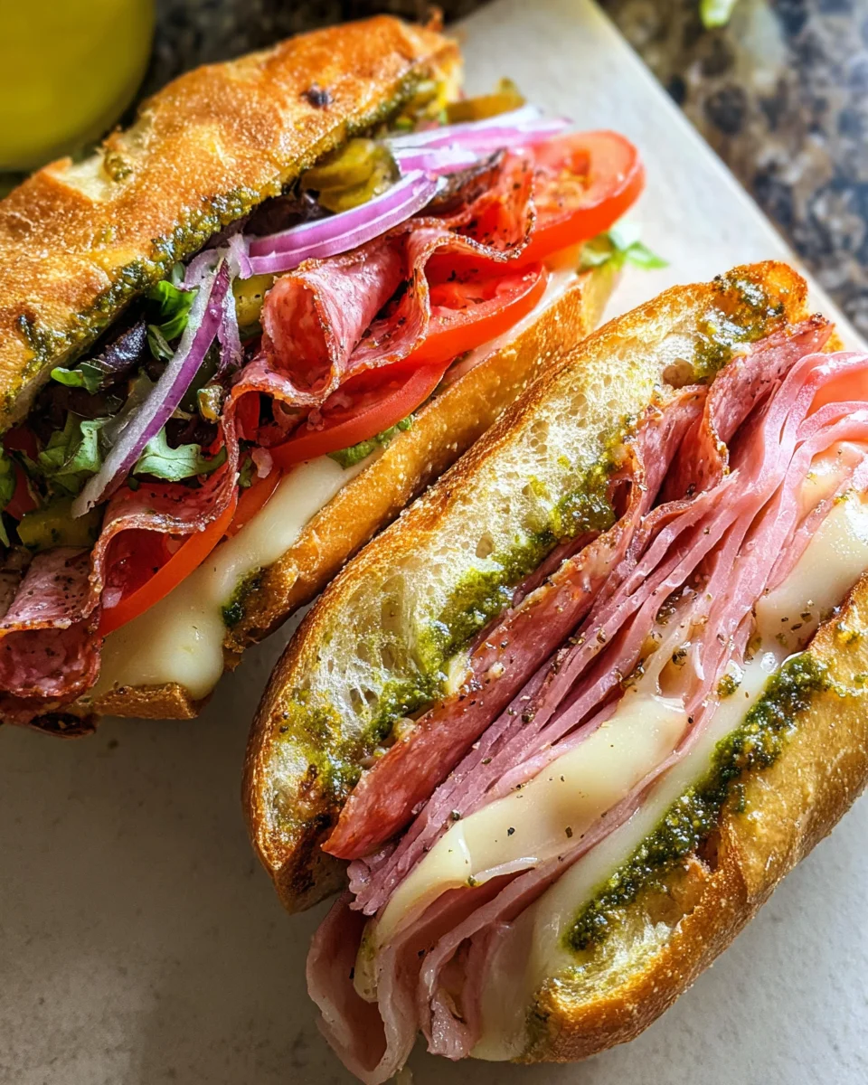 Toasted Italian Sandwich