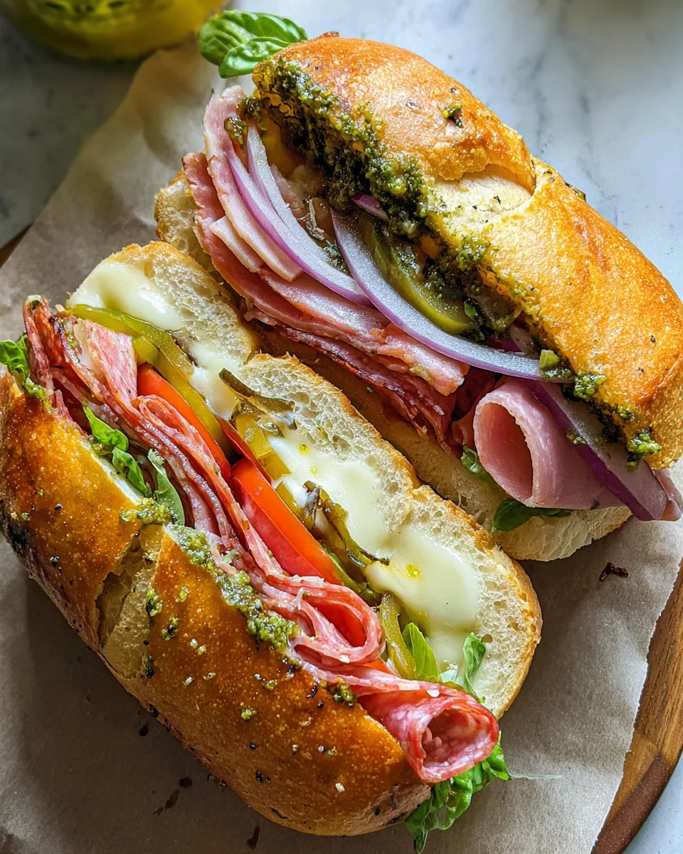 Toasted Italian Sandwich 19 Toasted