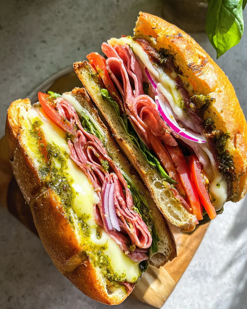 Toasted Italian Sandwich 20 Toasted