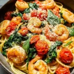 Tomato Spinach Shrimp Pasta 21 Tomato Spinach Shrimp Pasta