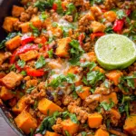 Turkey Sweet Potato Skillet