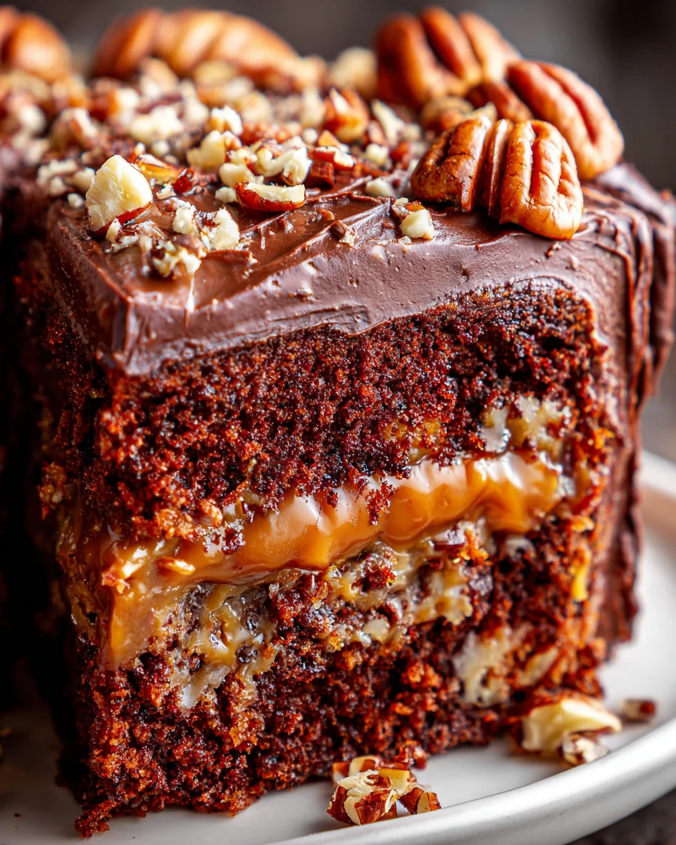 Turtle Caramel Cake 25 Turtle