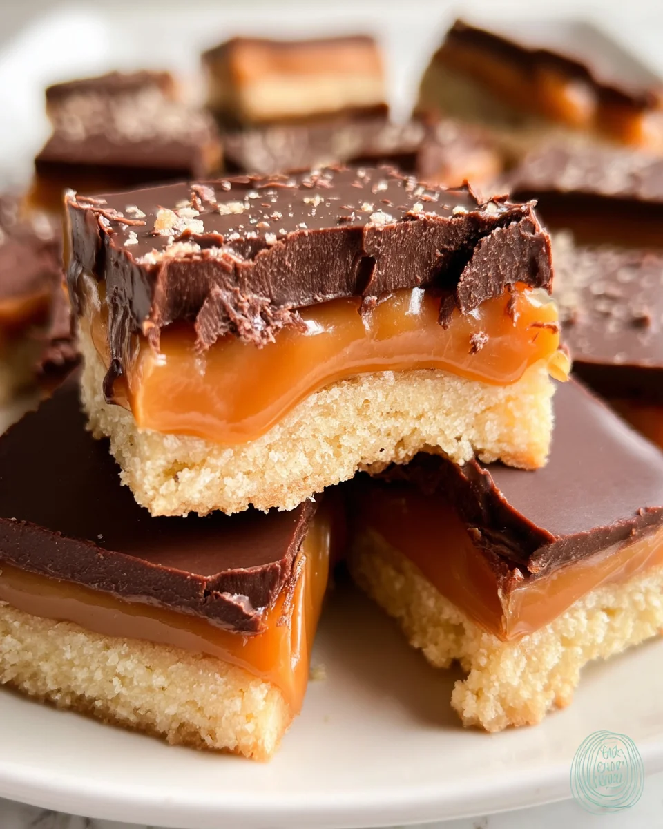 Twix Cookie Bars
