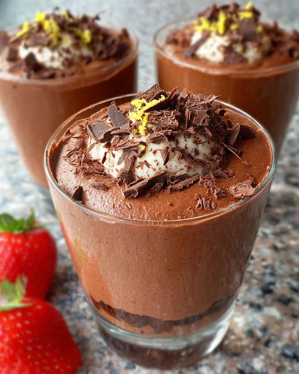 Vegan Chocolate Mousse with Aquafaba