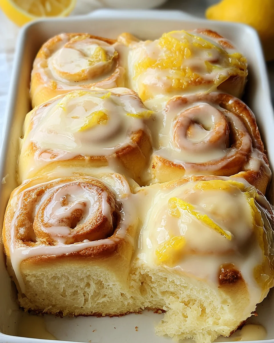 Vegan Lemon Sweet Rolls 21 Vegan