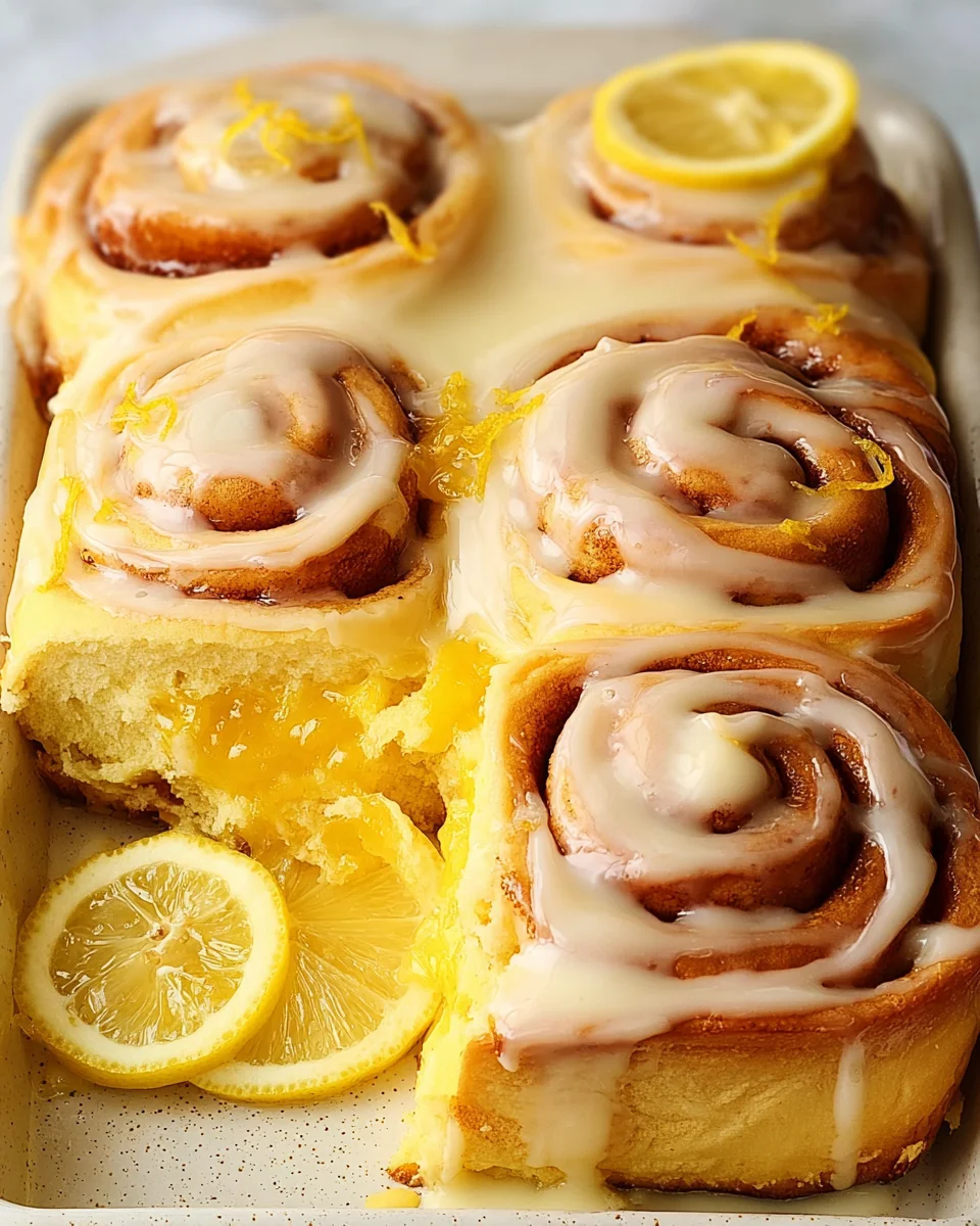 Vegan Lemon Sweet Rolls 22 Vegan