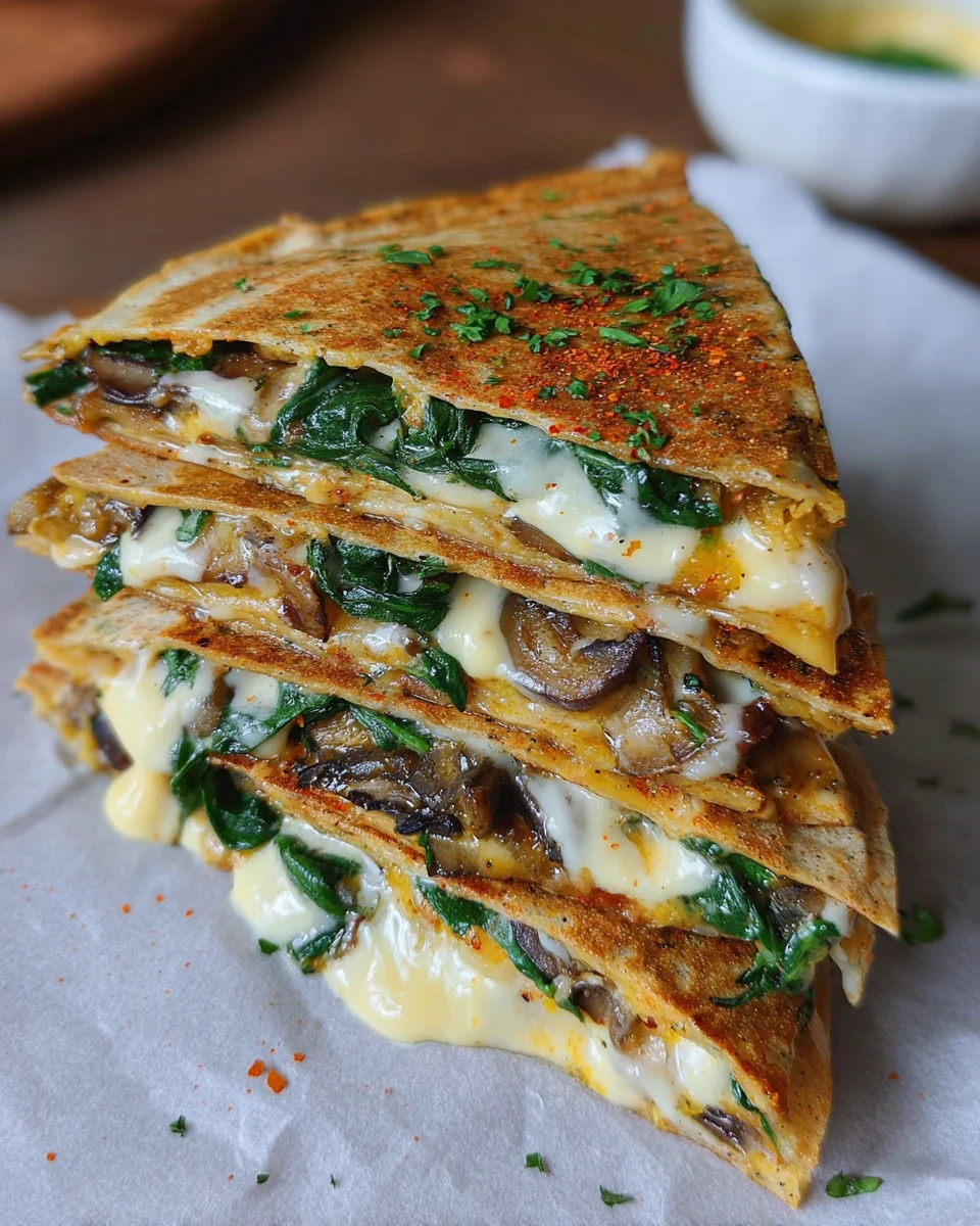 Vegan Spinach Quesadillas 29 Vegan