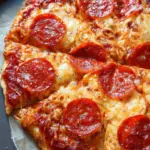 Viral Cottage Cheese Flatbread Pizza