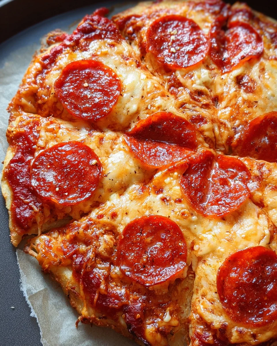 Viral Cottage Cheese Flatbread Pizza