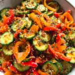 Viral Cucumber Pepper Salad 19 Viral Cucumber Pepper Salad