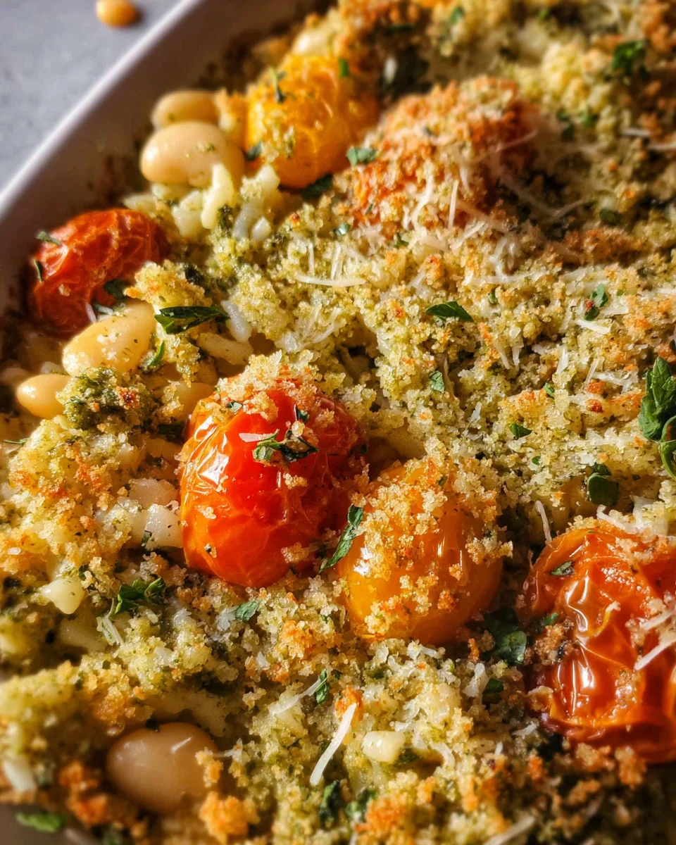 White Bean and Pesto Bake 20 White