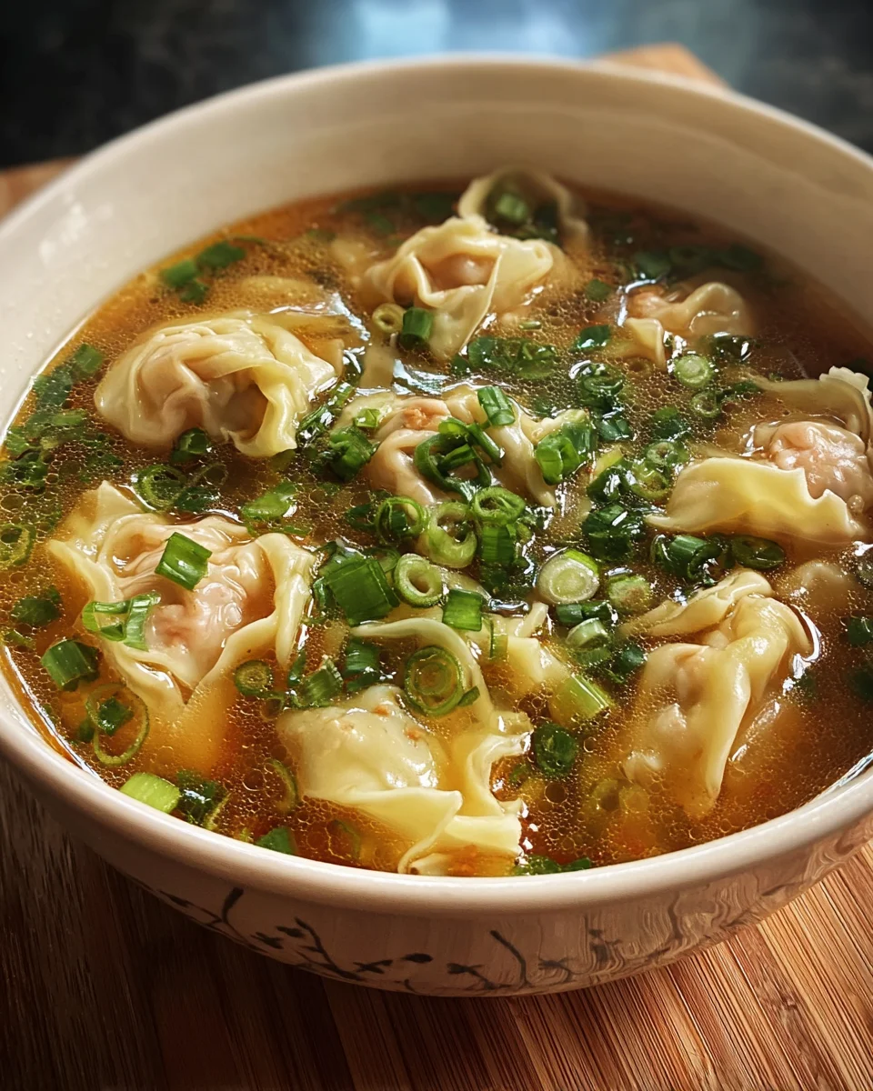 Wonton Soup Recipe