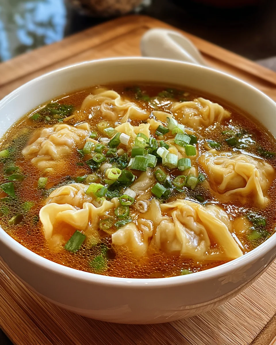 Wonton Soup Recipe 19 Wonton